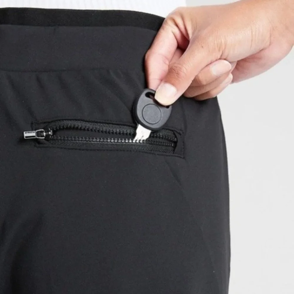 Athleta Venice Pintuck Pants size XS Black